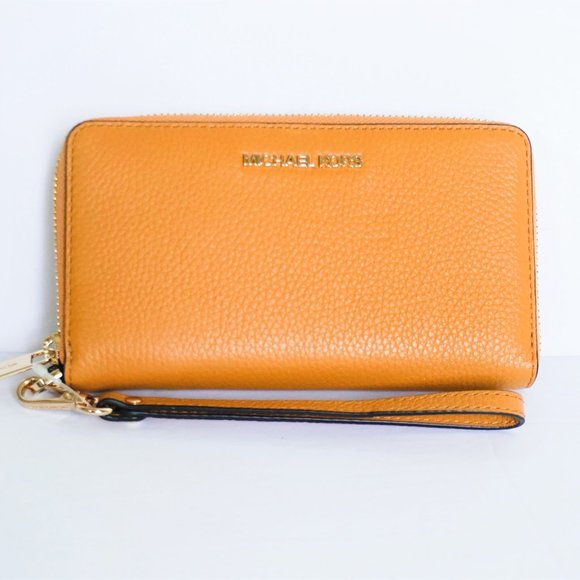 Michael Kors Wristlet Yellow - Picture 1 of 4